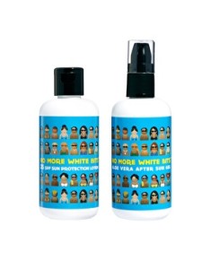 No More White Bits - Sun protect & After sun gel Fullsize product / 14,95 per stuk