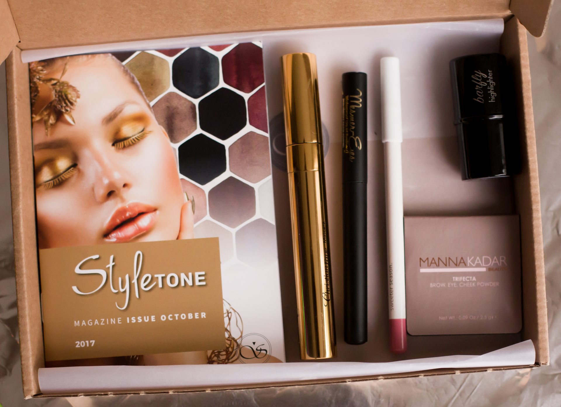 Alle producten in de box - StyleTone box oktober