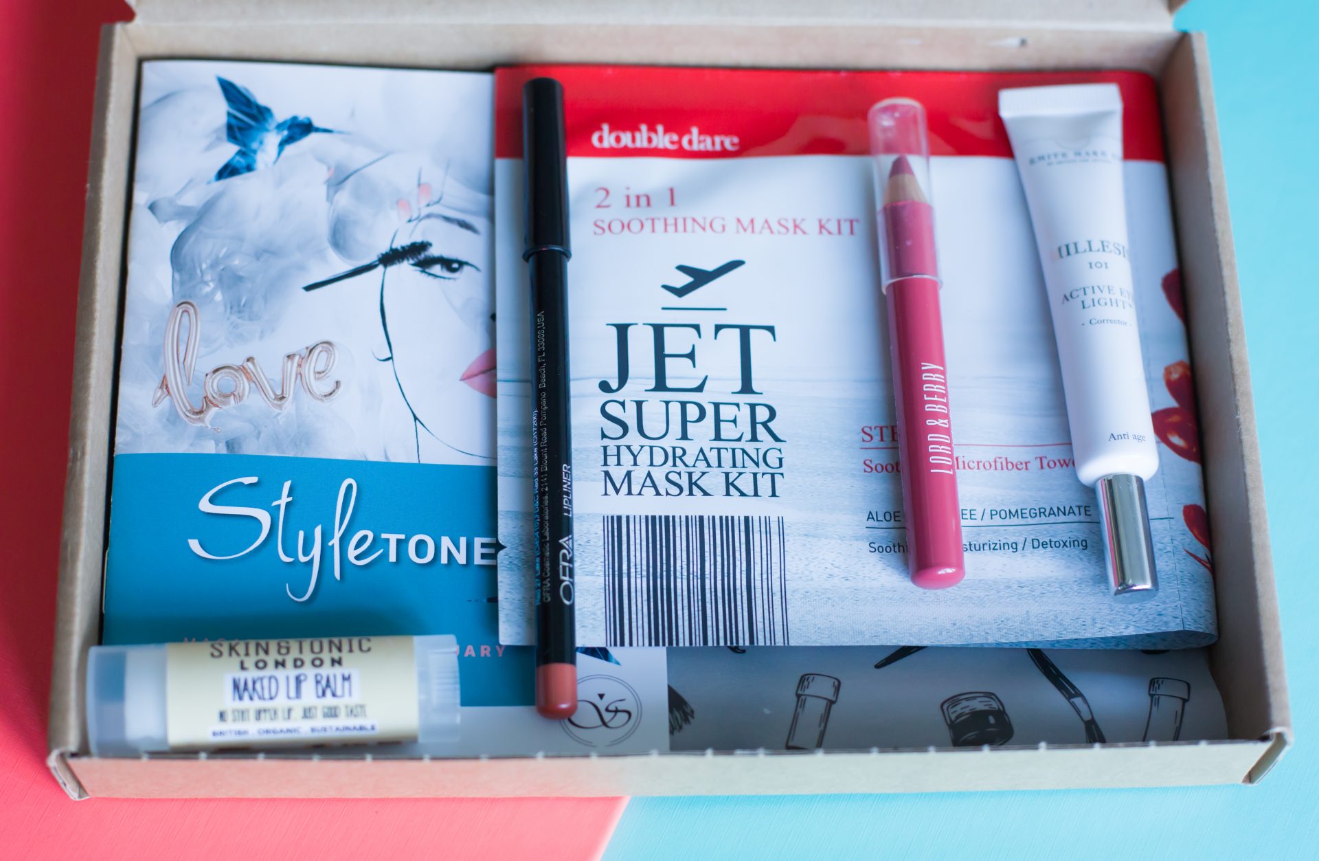 Alle producten in box - StyleTone box februari