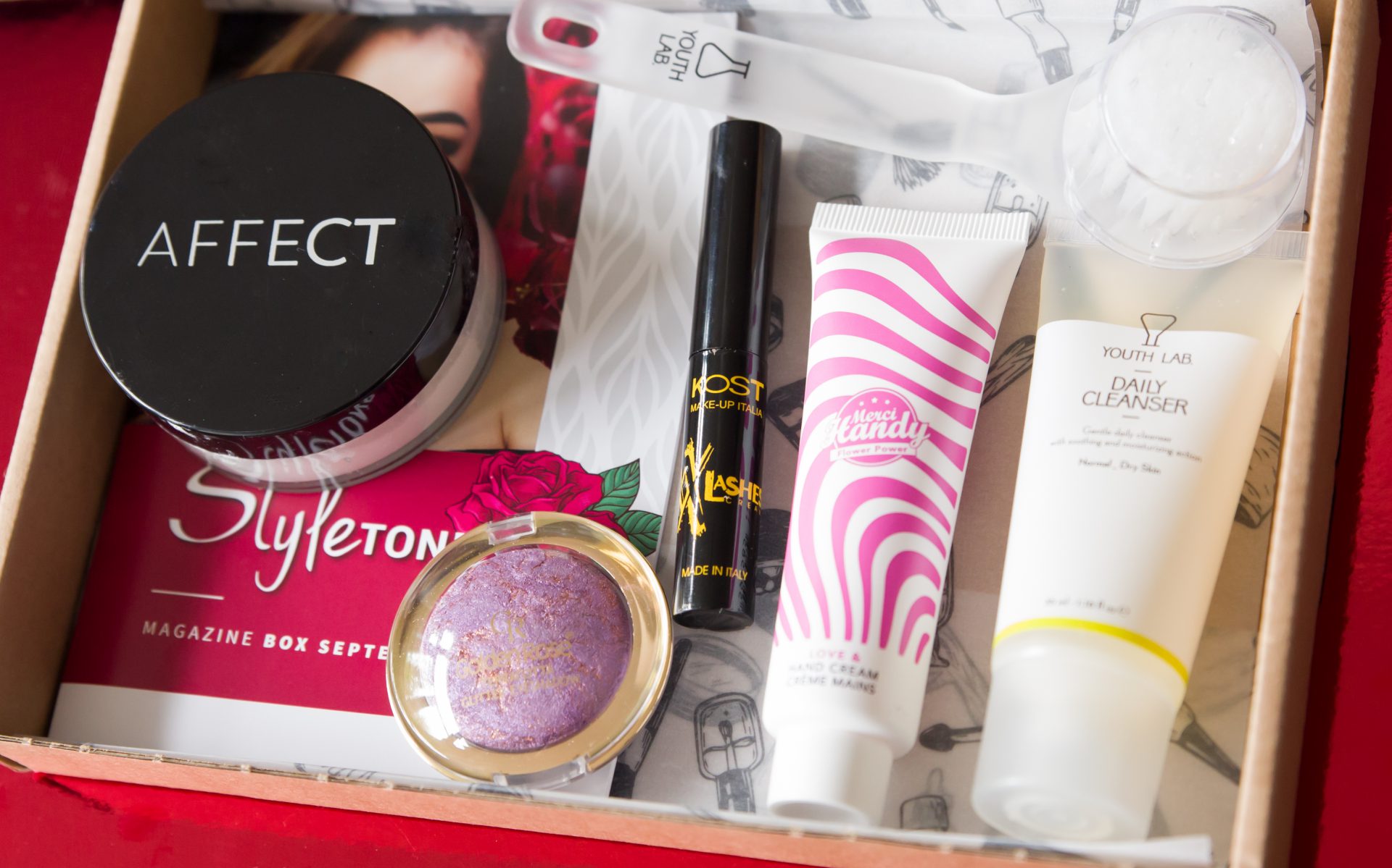 Alle producten in box- StyleTone box september