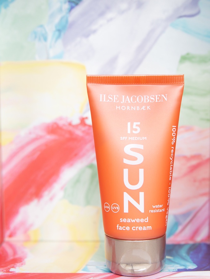 Ilse Jacobsen Sun seaweed face cream GB juli 2019